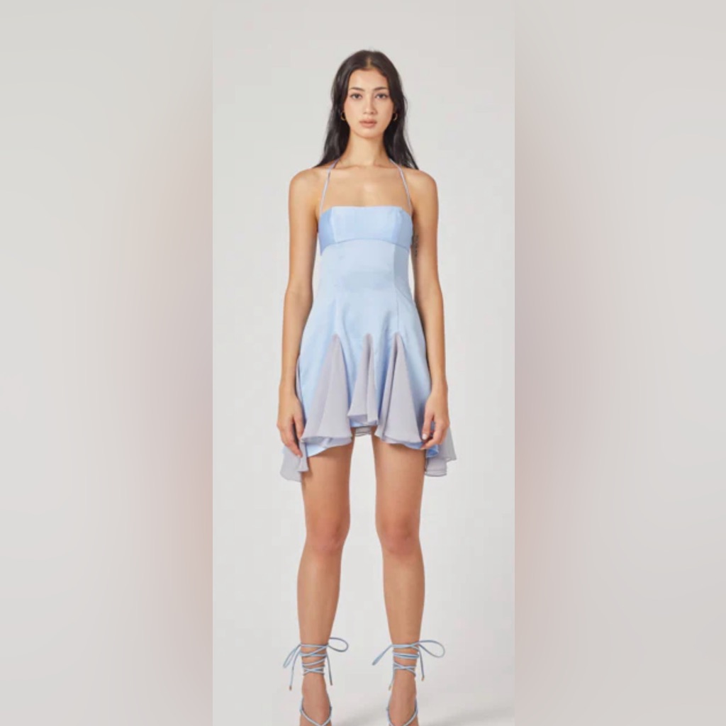 Onarin Ms. Godet Mini Dress Size Small
